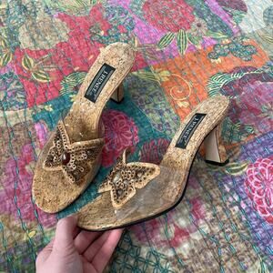J renee brown cork heels